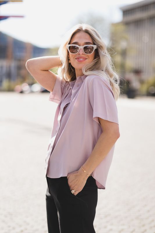 Mina SS Shirt 14028 Violet Ice 