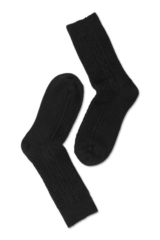 Wool Cable Black 