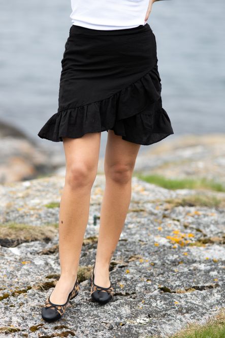 Hovedbilde Bekka Linen Skirt Black 