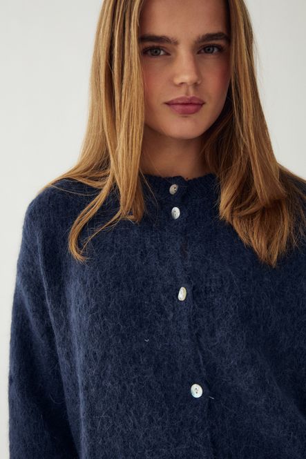 Hovedbilde Kae Knit Cardigan Navy 