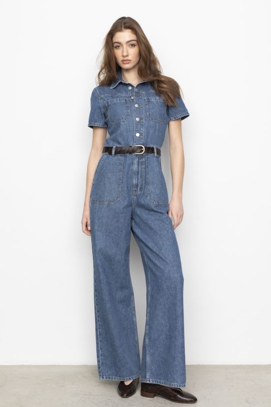 Miller Jumpsuit Mid Blue 