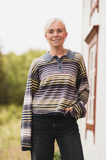 Hovedbilde Luna Space Yarn Polo Multicolor