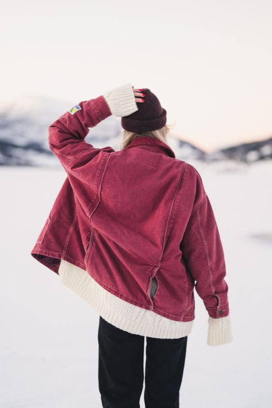 Ymobay Jacket Burgundy 