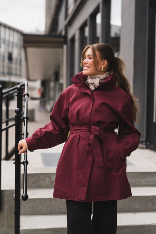 Rossby Coat Wine Red 