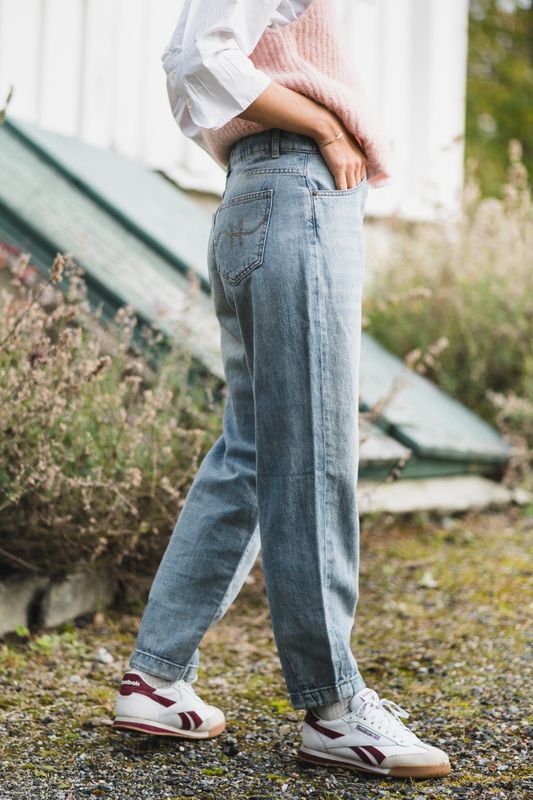Giusy Jeans Light Wash Blue Denim 