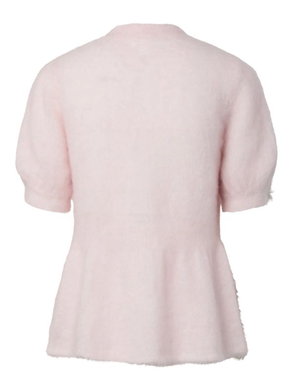 Tilde SS Mohair Blend Knit Cardigan Pale Lilac 