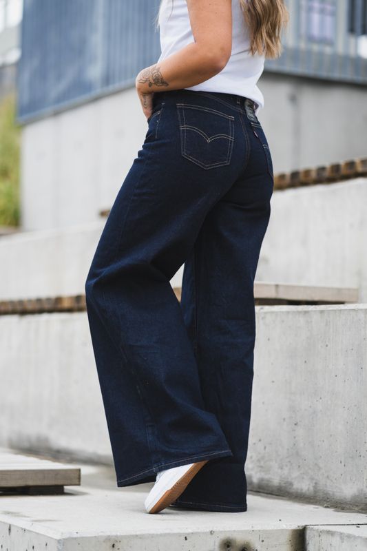 728 HR Wide Leg Retro Rinse 