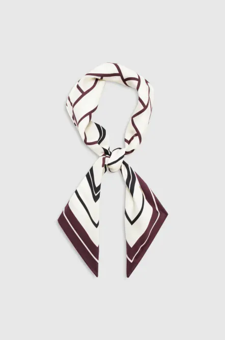 Hovedbilde York Scarf AB Fig Burgundy 