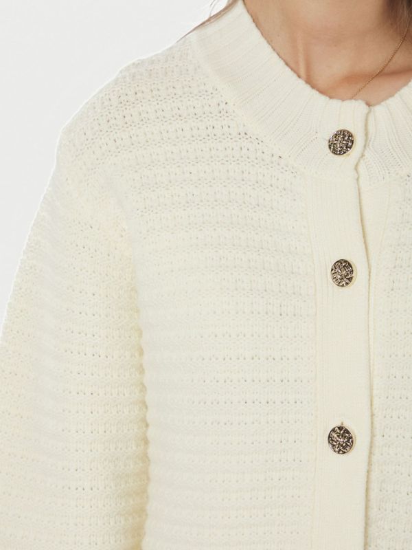 Kamilli Knit Cardigan Creme 
