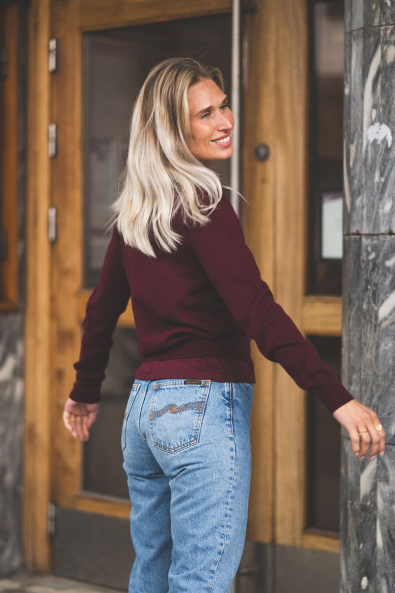 Noelani Cardigan Tawny Port 