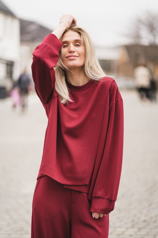 Gida Vincent Sweatshirt Cabernet