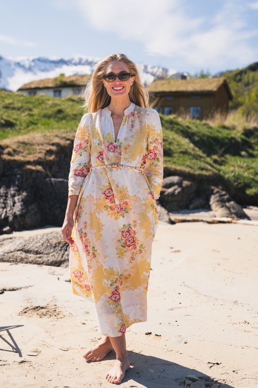 Linen Shift Dress Amore 