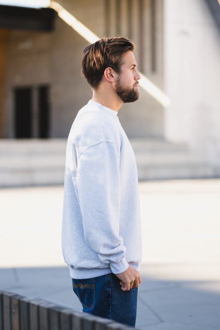 Hovedbilde Baptown Sweater Heather Grey 