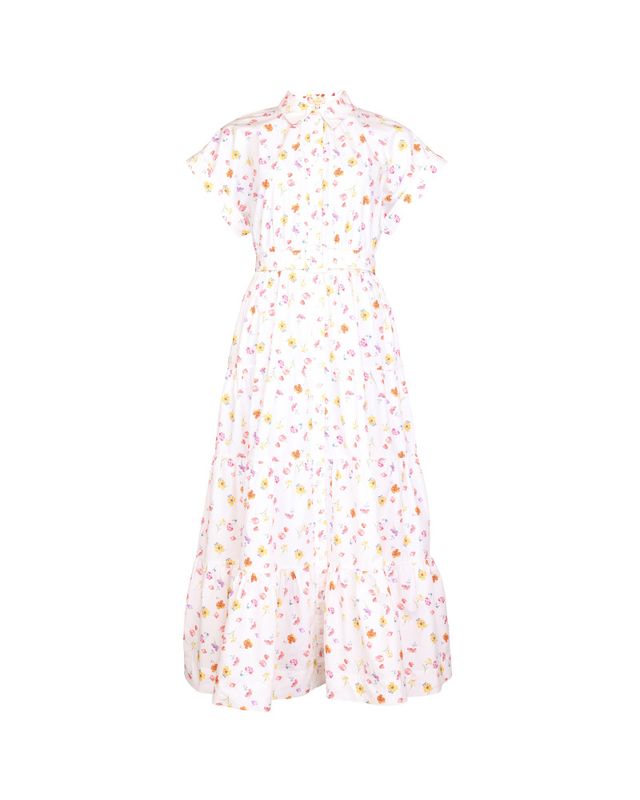 Poplin Shirt Dress Morning Bloom 