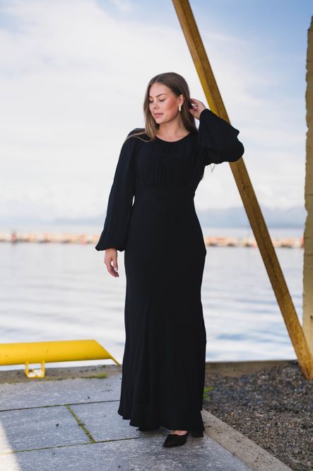 Hovedbilde Viscose Maxi Dress Black 