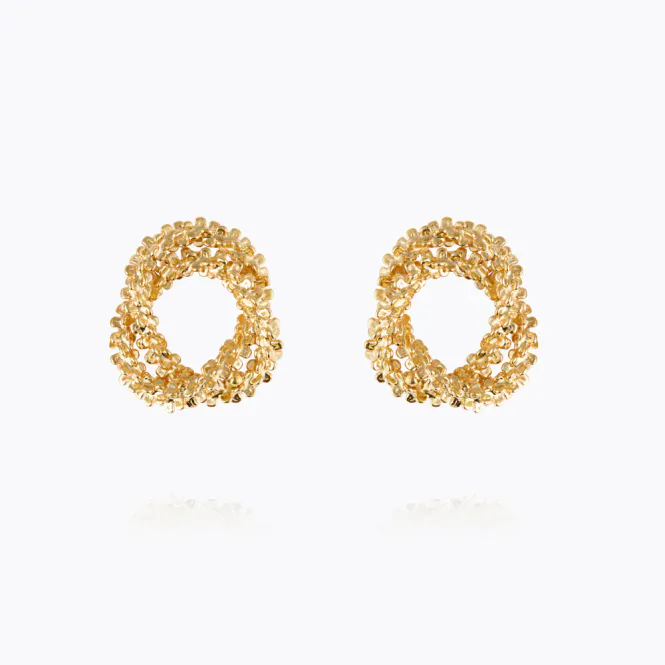 Hovedbilde Gemma Knot Earrings Gold 