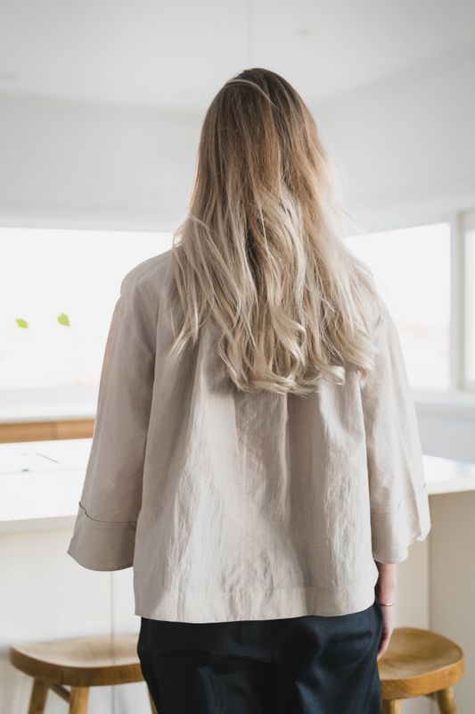 Hennie Blouse Mastic Ecru 