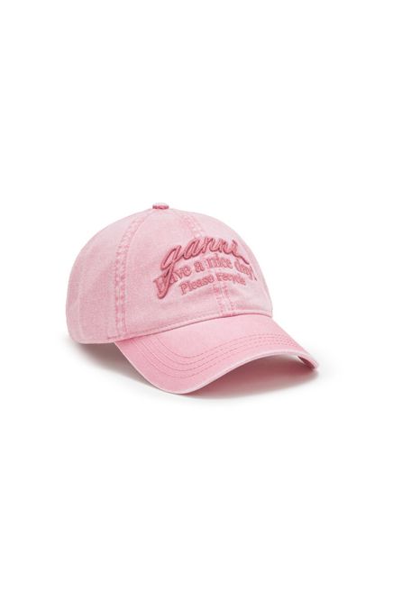 Hovedbilde Washed Cotton Cap Pink Nectar 
