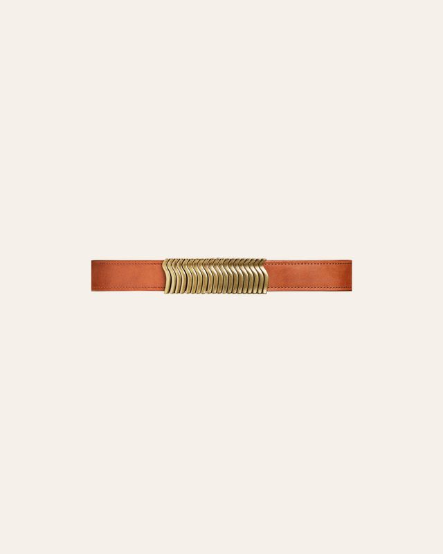 Rattle Belt Nutmeg Gold 