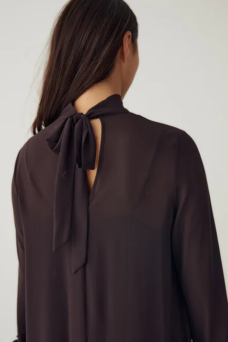 Hovedbilde Latania Long Dress Chocolate