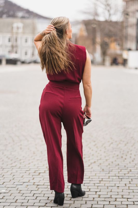 Briez Jumpsuit Cabernet 