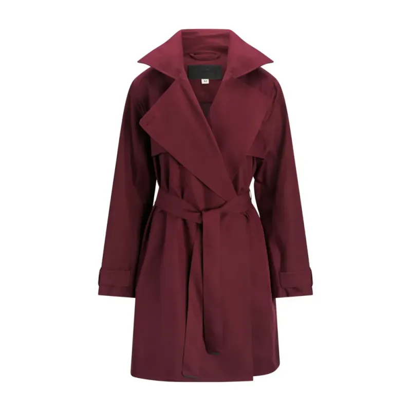 Yr'en Coat Wine Red 