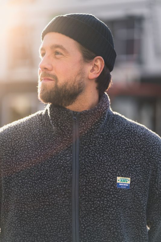 Hoktown Jacket Charcoal Melange 