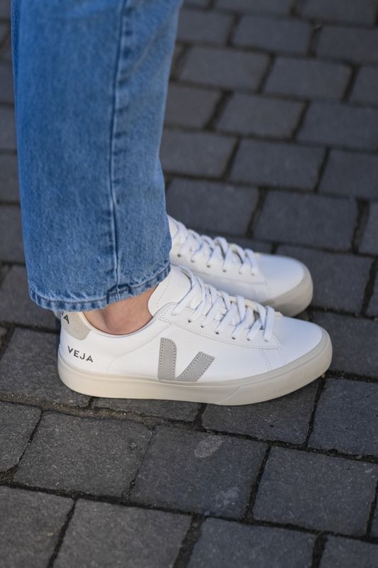 Campo White Natural Suede 
