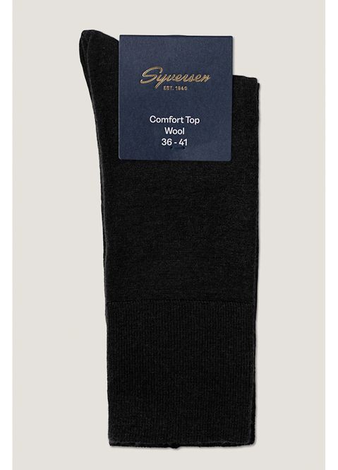 Hovedbilde Fine Wool Comfort Top W Sock Black 