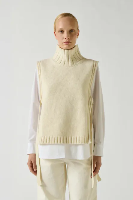 Hovedbilde Or Wool Pullover Ecru 