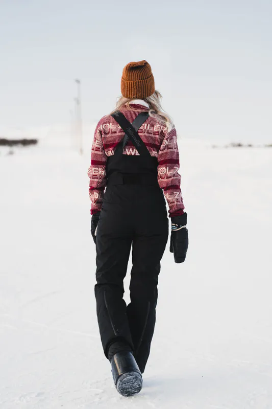 W Tryvann Bib Trousers Dark Grey 