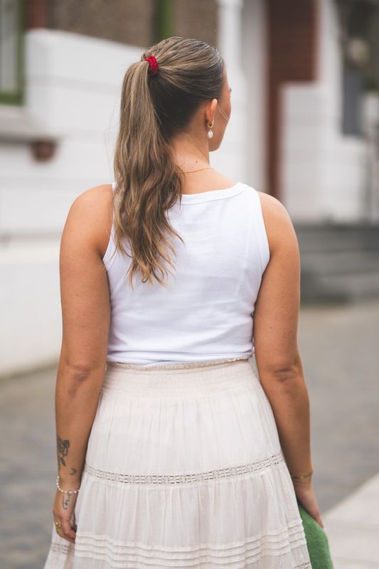 Gubbe Rasmia SL Top Bright White