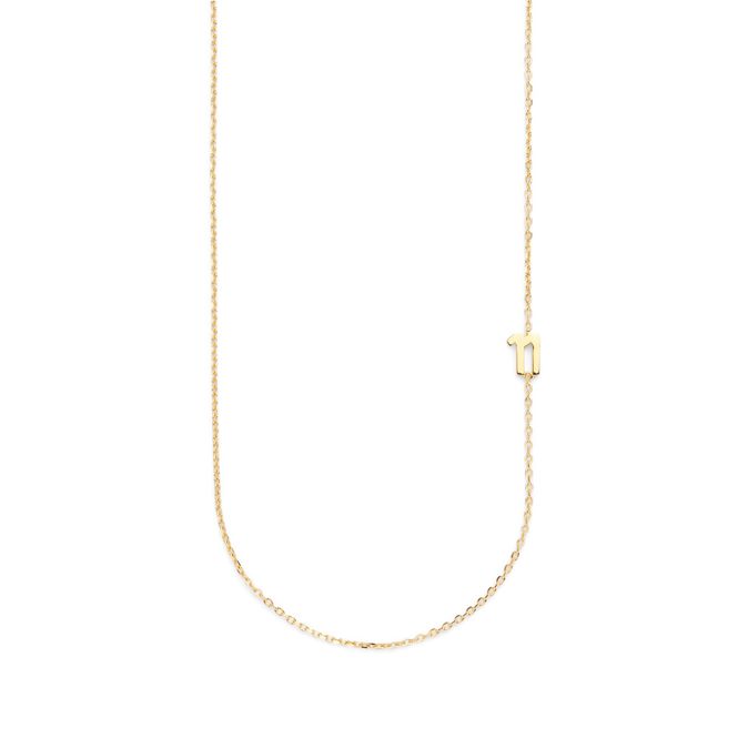 Hovedbilde Big Number Necklace Gold - 50L - 11