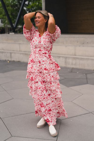 Hovedbilde Noorie Blur Print Dress Red 