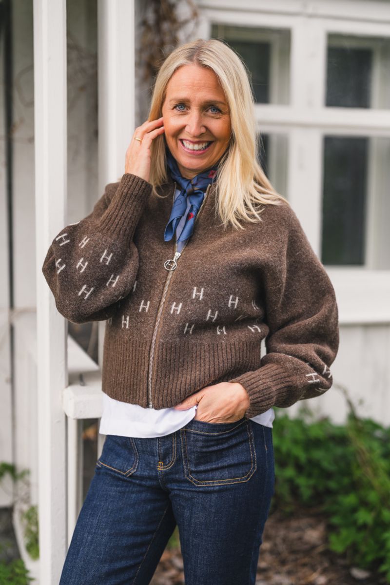 Martha Jacket Short Dark Earth 