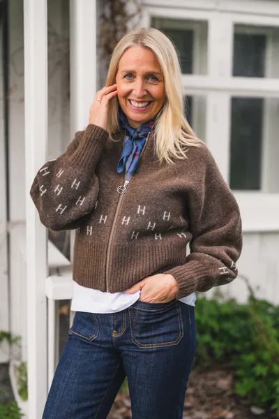 Hovedbilde Martha Jacket Short Dark Earth 