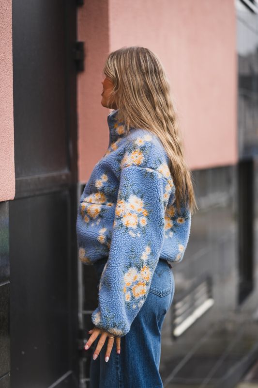 Rype Fleece Jacket Light Blue Mix 