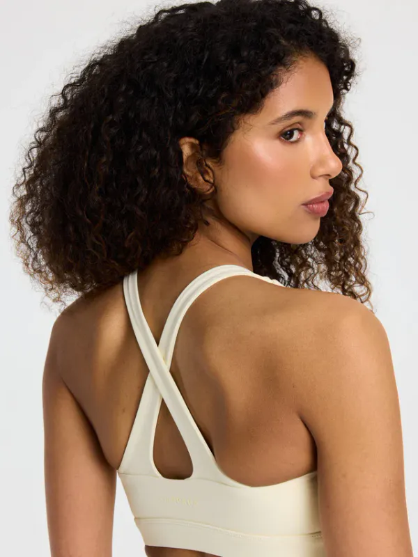 Cloudform® Crossback Sports Bra Butter Yellow 