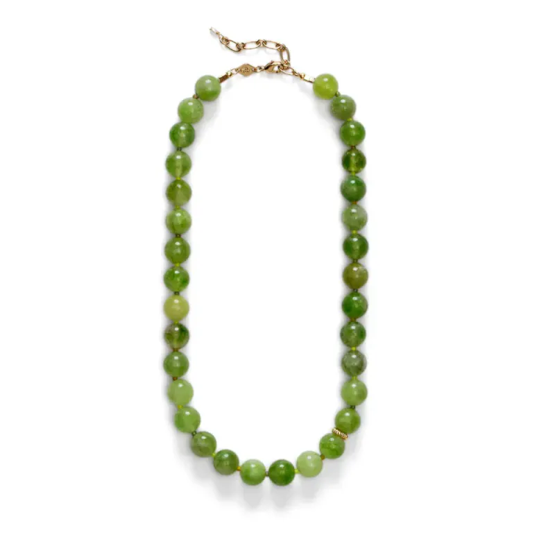 Ball Necklace Sage Green 