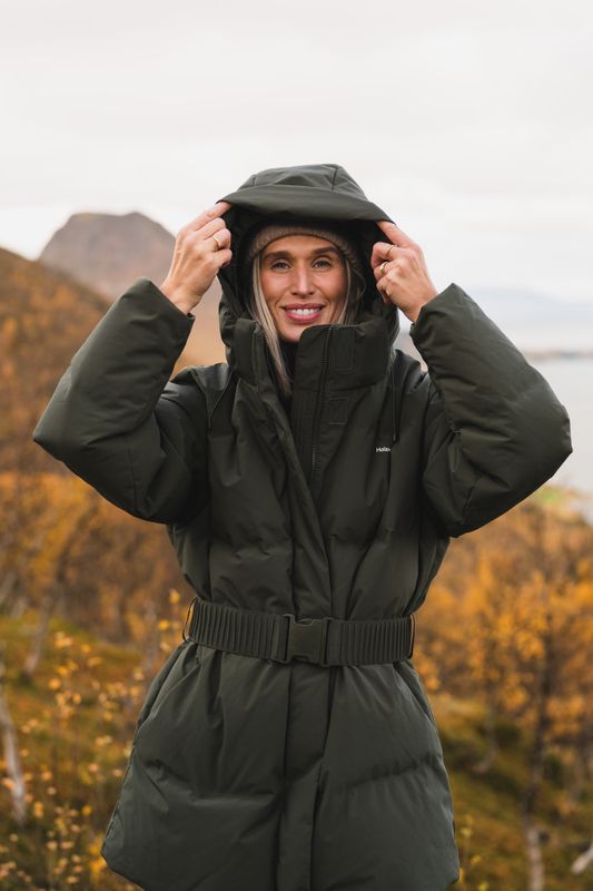 Besseggen Light Down Jacket Dark Green 