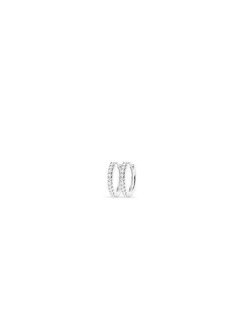 Hovedbilde 10mm Zirconia Huggies Silver 