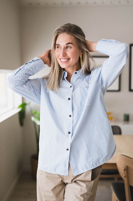 Hovedbilde Polly Shirt Blue 