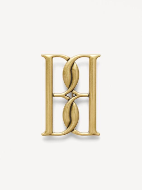Hovedbilde Mono Large Gold Tone Brooch
