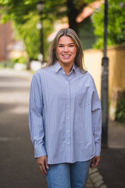 Hovedbilde Dita Twin Stripe Shirt Light Blue 