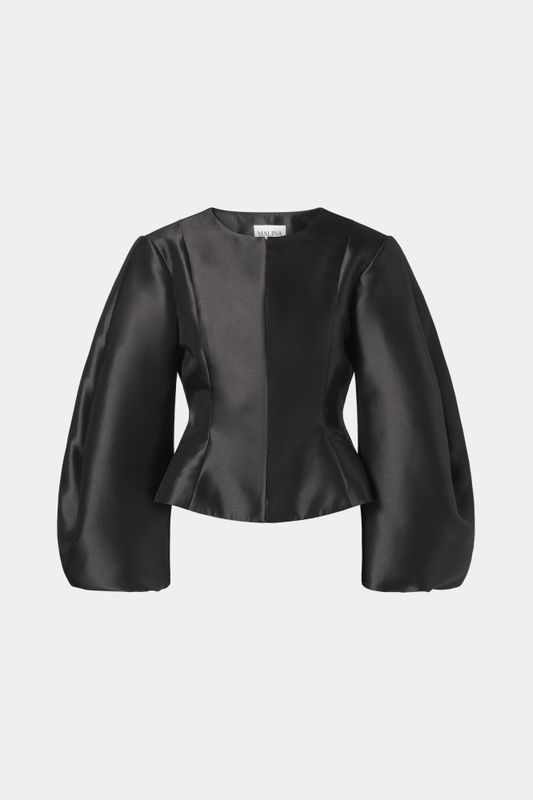 Vendela Balloon Sleeve Blouse Black 