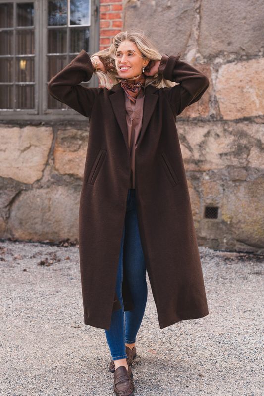 Mathea Coat Dark Earth 