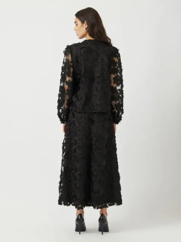 Karly LS Shirt Black 