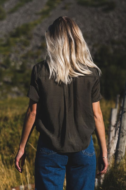 Saminna SS Shirt 15754 Deep Forest 