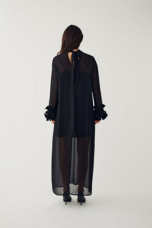 Latania Long Dress Black 