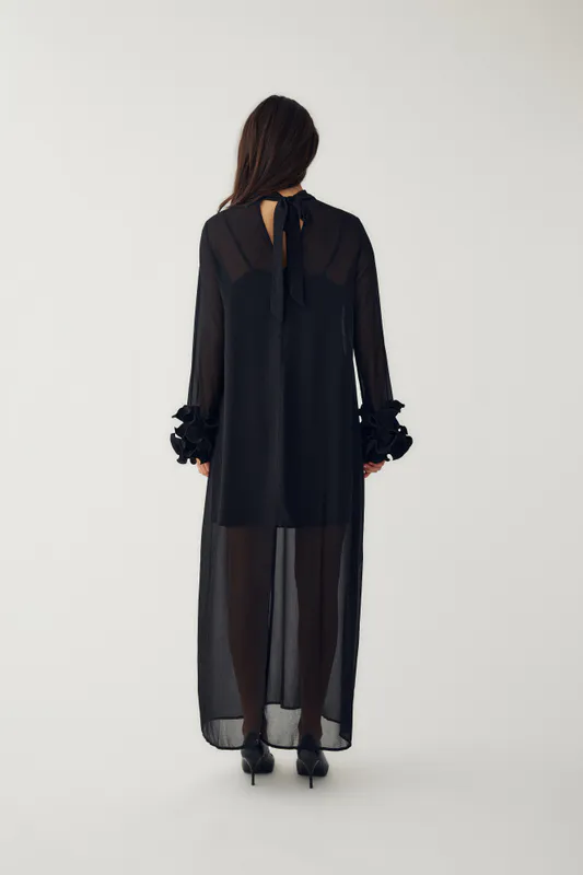 Latania Long Dress Black 